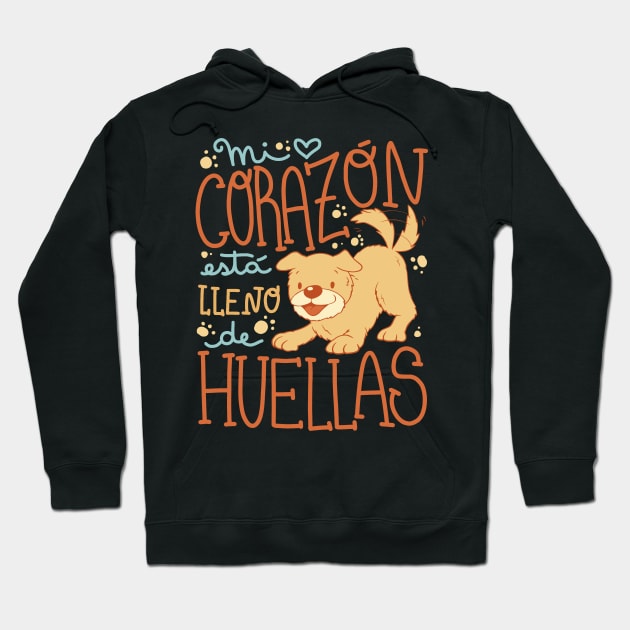 Mi  Corazon  Esta  Lleno  De Hoodie by LindenDesigns